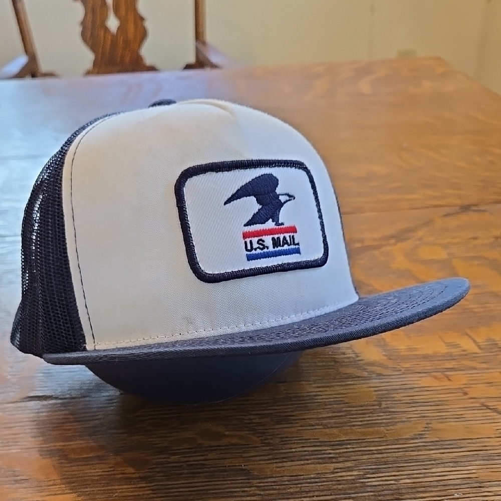 US Mail Trucker Hat - Blue and White